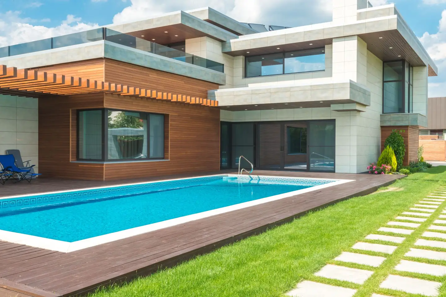 Swimming pool built in Clare, NSW